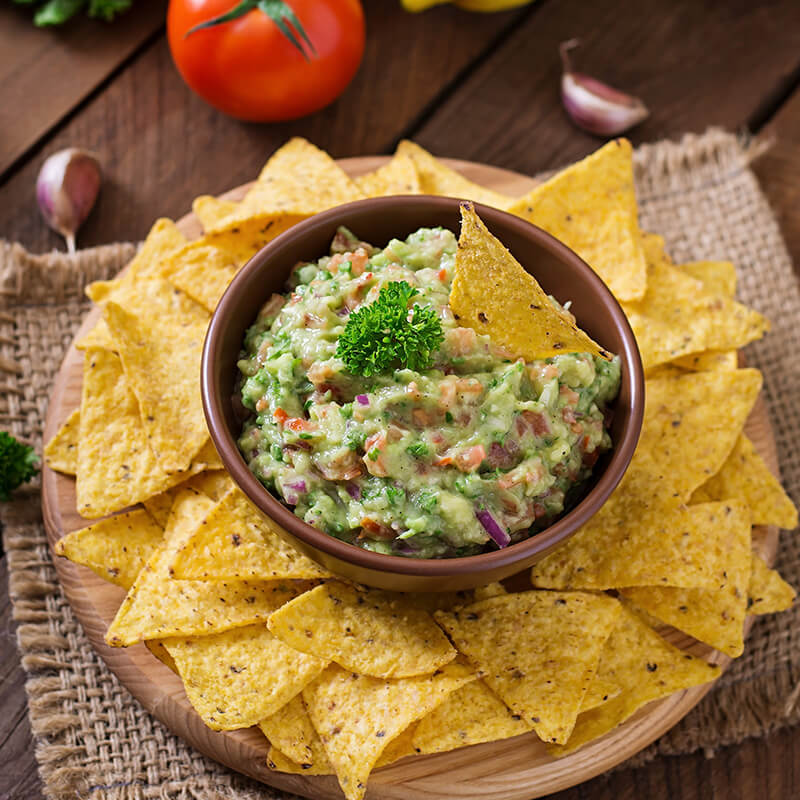 Chicken & Guacamole Dip